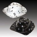 Black and White Music Note Fedora Hats