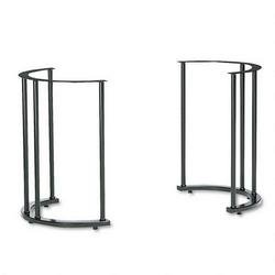 Hon Racetrack Conference Table, Base Component, Black, Pair BMA01P / HONBMA01P