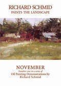 Richard Schmid Paints the Landscape NOVEMBER 
