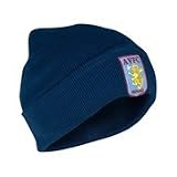 Aston Villa FC Official Crest Navy Knit Hat TU