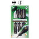 Wiha　マイクロフィニッシュ・ドライバーセット 6本組　520HK6