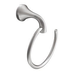 Moen YB2886CH Eva Towel Ring, Chrome