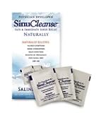 Kitchen & Housewares : 60 SinuCleanse NetiPot Saline Refills for Hayfever, Sinus, Sinusitis, and Allergy Sufferers- Sinu Cleanse Net-Pot Nasal Rinse to Help Flu and Cold Congestion