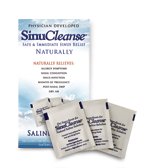 Childrens Toyshop  Kitchen & Housewares : 60 SinuCleanse NetiPot Saline Refills for Hayfever, Sinus, Sinusitis, and Allergy Sufferers- Sinu Cleanse Net-Pot Nasal Rinse to Help Flu and Cold Congestion
