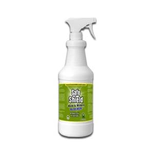 Safe Shield Mold and Mildew Blocker and encapsulate mold spores creating invisible coat protecting for about 6-12 months