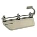Adjustable 3-Hole Punch, 1/4 Holes, 30-Sheet Cap, Gray (NSN1632563)