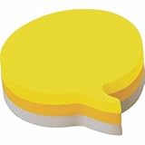 Speech Bubble Shaped Post It Notes