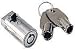Pepsi Coke Snack Vending Machine Lock & Keys Brand New