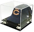 Collectible Deluxe UV Acrylic Cap Baseball Hat Display Case - With Mirror