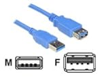 DeLOCK USB 3.0-A M/F - 1m