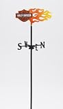 Harley-Davidson Flame Garden Weathervane