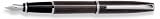 Aurora Style Lacquer Shiny Gun-Metal Extra Fine Point Fountain Pen - AU-E13-EF