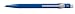 Office Products : Caran D'ache Metal Collection Sapphire Blue Ballpoint Pen - CA-849150