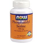 NOW Foods, Phosphatidyl Serine with Choline & Inositol 100 mg Vegetarian - 120 Vcaps