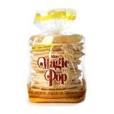 Kim’s Magic Pop Honey Wheat Flavor 12-Pack: Freshly Popped Rice Cakes, Healthy Grain Snack, 0 Weight Watchers Point