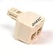 2WIRE Dual Jack Phone Splitter Adapter