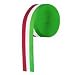 Red, White, and Green Crepe Streamer