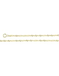 Singapore Chain 14K Gold Yellow Ch501 20 Inch