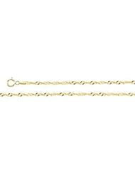 2.0 mm Singapore Chain 14K Yellow 7 Inch Ch501