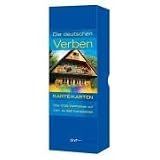 Karteikarten. Die deutschen Verben
