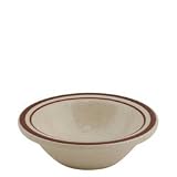 4 Ounce Speckled Brown Fruit Dish (07-1324) Category: China Fruit