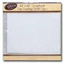 Tapestry by CR Gibson STK12-3464 12-Inch by 12-Inch Scrapbook Refill Pages