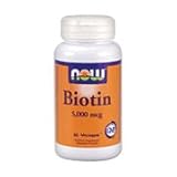 BIOTIN 5000mcg - 60 VCAPS., (Now Food)