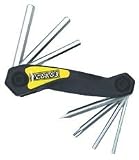 Pedro's Folding Hex Bicycle Wrench Set with Torx 25