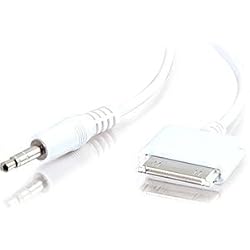 New Cables To Go iPod Compatible 3.5mm to Dock Connector Audio Cable Mini-phone Male Proprietary 4ft