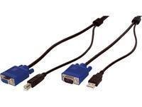 ASSMANN KVM Octopus Kabel VGA/USB HDDB15/M 1xUSB-A/M auf HDDB15/F 1xUSB-B/M K7 5m bulk Preisvergleich