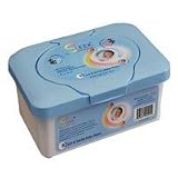 Sleek Baby Wipes In Tub - 80 Tub pack, 5 pack by Sleek Sensation