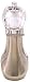 William Bounds Retro Combo Stainless Steel Salt And Pepper Mill With Acrylic Top,  7 Inches Tall
