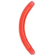 14 Gauge Red 3/8 Curved Bioplast Flexible Replacement Barbell