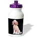 poodle33 - Dogs Poodle Pink Poodle Water Bottles