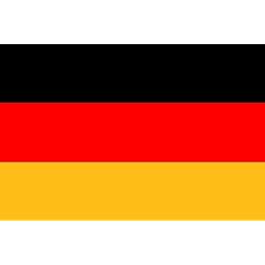 Autofahne Magnetfolie Deutschlandfahne, 30 x 20 cm