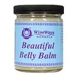 Beautiful Belly Balm - Prevent and Heal Stretch Marks, 8 oz., (WiseWays Herbals)
