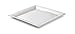 Artisan Hammered Stainless Steel 11.25-Inch Square Serving Tray, Small