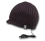 Tooks VIZOR Headphone Hat With Built-in Removable Headphones - COLOR: BLACK