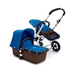 Bugaboo Cameleon Stroller - Dark BrownBase - Blue Canvas