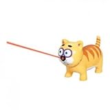 Bamboo 610147 - Kitty Hoots Vroom Around the Room Kitty Laser Toy 