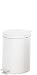 Polder Round Step Can, 1.3 Gallon, White