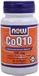NOW COQ10 (Co-Enzyme Q10) 100 mg Softgels