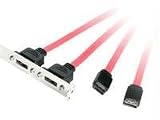 Cables To Go 13423 Serial ATA to External Serial ATA Dual Port Adapter (Nickel)