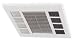Dayton 2YU37 Heater, Ceiling, Recess Mount, 4/3/2/kW