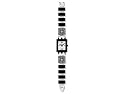 Swatch - SUBB117G - Montre femme Chic is In r&eacute;sine et acier - Mouvement Quartz