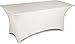 Carlisle Embrace Four-Way High Top Round Stretch Fitted Table Cover