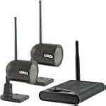 LOREX LW1012 2 CAMERA ENHANCED WIRELESS TECHNOLOGY SURVEILLANCE SYSTEM