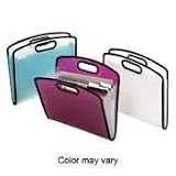 GLW84090 7-Pocket Tote Folio,w/Grip Handle,Sewn Edge,Poly