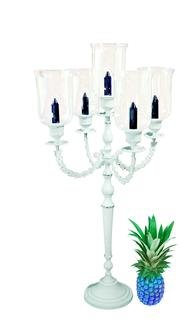 Chalk White Candelabra