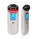 NEGATIVE ION BEAUTY FACIAL MASSAGER : Reveal soft, tonic and sensational skin for your forever youthful looking beauty is in your hand. The latest skin care technology combines negative ion treatment, advanced infrared therapy, vibration and micro current massage. Enjoy the instant rush of moisture and freshness. Restore the look of silky skin of younger years.